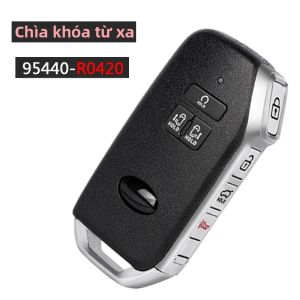 KEYECU Proximity Keyless-Go Smart Remote Car Key Start Fob 433 MHz 4A Chip Tương Thích Với Kia Carnival 2021-2023