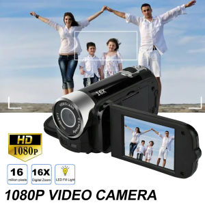 MC[In Stock] 1080P Video Camera Camcorder Night Vision 16M 16x Optical Zoom Digital Video Camera for Vlogger Videos tooling Recording Camera