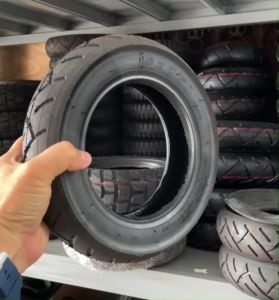 ยางนอก 10x2.50 นิ้ว ขอบ 6 tire / Tubeless ไม่ต้องใส่ยางใน และ ใส่ยางใน นุ่มนวน เกาะถนน อะไหล่ สกู๊ตเตอร์ไฟฟ้า