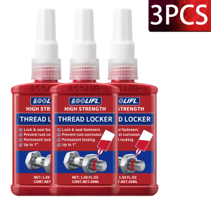 271 243 Threadlocker Screw Glue Quickly Cured Thread Locking Agent Anaerobic Adhesive Corrosion-Resistant Anti-Loosening Glue50g