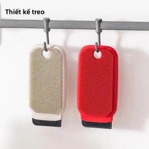 Tay Cầm Tiện Dụng Bàn Chải Rau Củ Lưỡi Sắt Cấp Thực Phẩm Để Làm Sạch Sâu Cà Rốt Khoai Tây Dụng Cụ Rửa Nhà Bếp Tại Nhà