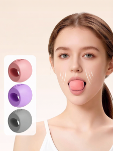 REXUELONG | Face Yoga Temporal Filling Contour Enhancing Jawline Lifting Training Ball
