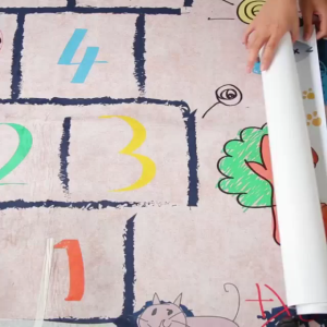 Tranh decal dán tường Động Vật và Cây Cổ Thụ - Tranh dán tường dán tường decor trang trí cho bé