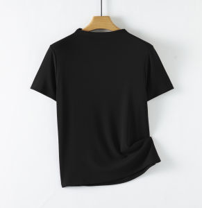 MiiOW | เสื้อยืดแขนสั้นทรงสลิมฟิตสำหรับผู้หญิง MiiOW Cat ฤดูร้อน 2025 ทรงลำลอง ทรงไหล่ เสื้อเชิ้ตทรงบาง สวมใส่สบาย