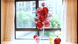 (จัดส่ง) บอลลูนฐาน เสาบอลลูน บอลลูนฐาน (ไม่รวมบอลลูน) หัวใจบอลลูนตกแต่งอุปกรณ์เสริมสำหรับงานวันเกิดและงานแต่งงาน