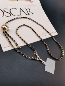 สายโซ่โทรศัพท์มือถือแบบยาวสำหรับผู้หญิง สายสะพายข้างปรับได้ แฟชั่นสตรีท สไตล์สุดเก๋ เครื่องประดับโทรศัพท์มือถือแบบอเนกประสงค์