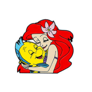 Disney Cartoon Little Mermaid Metal Enamel Brooch Backpack Shirt Clothing Accessories Gift Suitable for Fans