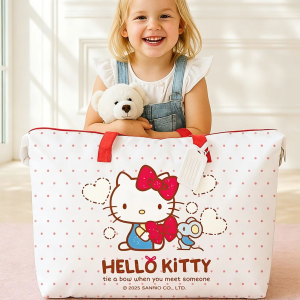 Sanrio | Sanrio Large Capacity Storage Bag Cotton Duvet Bag Cartoon Travel Seasonal Moving Clothing Storage Classification And Sorti