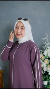 ABAYA POLOS LIST RANA DRESS EXLUSIVE ZR/GAMIS POLOS WANITA MULSIMAH/GAMIS ZR TERBARU
