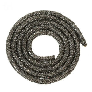 1 Mét 3.5 Mm Kim Cương Giả Lấp Lánh Dây Cầu Vồng Ống Dây Nylon Dây Giày Ruy Băng Cho DIY Trang Sức Làm Đồ Thủ Công