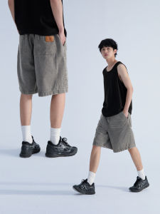 MENTMATE | Quần Short Jean Retro Vintage Mòn Màu