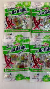 น้ำปลาพริก ตราปลาไส้ตัน น้ำหนักสุทธิ 350 กรัม บรรจุ 50ซองต่อเเพ็ค