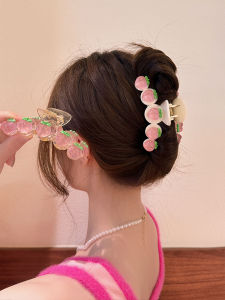 Kẹp Tóc Hình Cá Mập Ngọt Ngào Mùa Hè Cho Nữ Kẹp Tóc Đuôi Ngựa Kiểu Nhật Bản Đa Năng Thiết Kế Mới Phụ Kiện Tóc Dễ Thương