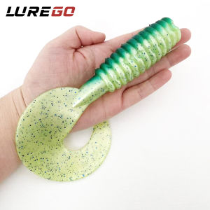 1PC 20cm All-Water Curl | Long Cast Swimbait for Saltwater Fishing | Targets Seabass Ribbonfish Tuna & Mahi-Mahi