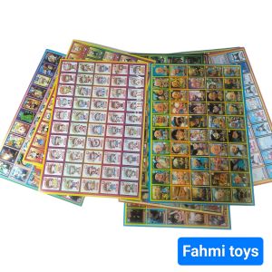 10pcs POSTER BESAR 50 mata MOTIF CAMPUR mainan gambaran