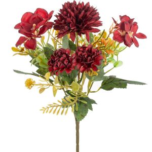 1/3pcs Artificial Flowers Silk Hydrangea Carnation Garden Wedding Bride Bouquet Home Table Vase Festival Garland Diy Gift Decora