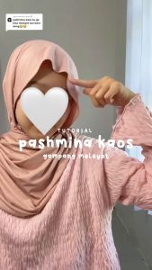 Hijab pashmina kaos rayon premium pasmina turki meleyot turkey shawl kaos bukan jersey viral
