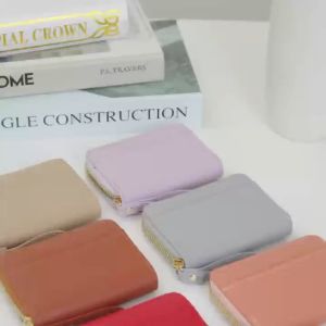 F&s BAG #721 CHIS PU LEATHER CARD HOLDER SMALL WALLET FOR WOMEN with Wrist Strap - Versatile Womens Travel Accessory