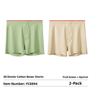 MiiOW | Pure Cotton Loose Fit Boxer Shorts For Men Arrogant Pants Comfortable Breathable Underwear Large Size Simple Design