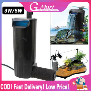 Low Water Level Turtle Tank Filter Waterfall Type Small Silent Built-in Water Purifier CYB-Turtle-Filter