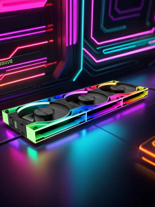 Quạt Tản Nhiệt Máy Tính Bằng Gỗ Starry Building Blocks V3 Màu Trắng 12cm Có Thể Đảo Ngược Bằng Nút Bấm Cho Tủ Máy Tính