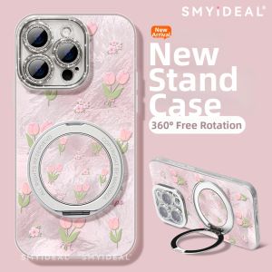 Shockproof Phone Case With Stand and Magnetic Feature