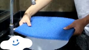 Almost Best Filter Mat 50x40x4cm, 50x50x4cm ชนิดหยาบ ใยกรองญี่ปุ่นหนาพิเศษ, แพค