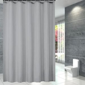 PEVA Bathroom Shower Curtain with Hooks 180x180cm Waterproof Thickening Bath Curtain Home Shower Accessories Bathroom Curtain