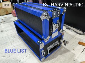Kotak Flightcase / Hardcase Audio 3ru Badan pendek dengan Tutup