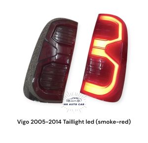 ไฟท้าย Vigo Vigo champ ลายเลข3 led bar สีสโมค-แดง ปี2005-2014