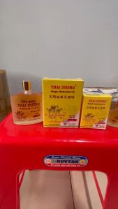 DẦU GỪNG THÁI DƯƠNG DẠNG XOA NÓNG MẠNH CHAI 24ML/ CHAI 6ML HẠN SỬ DỤNG 5 NĂM HỖ TRỢ ĐAU ĐẦU ĐAU LƯNG CẢM CÚM NGHẸT MŨI  SỔ MŨI