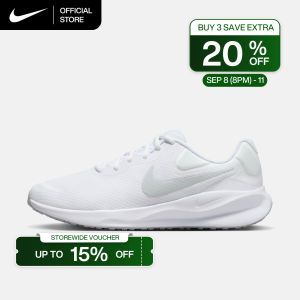 Nike Revolution 7 Mens Road Running Shoes - White [FB2207-100]
