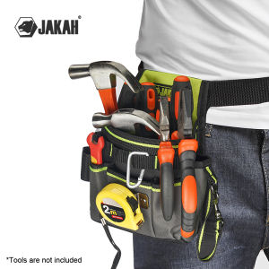 Jakah Tool Pouch Electrician Tool Pouch Premium Professional Multi-Pocket Organizer HL148