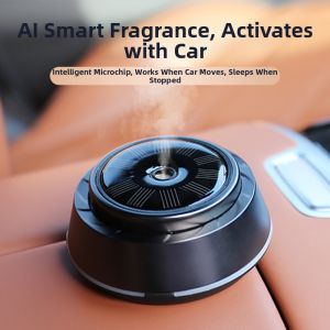BONINGYU | Solar Car Air Purifier Humidifier Aromatherapy Negative Ion Odor Removal