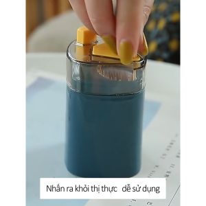 Hộp đựng tăm  có nút nhấn lấy tăm tự động - Lọ Đựng Tăm - Hũ Đựng Tăm Xỉa Răng Tự động