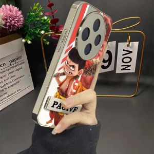 Vivo X300 pro Phone Case Trendy Anime Style Full Cover Anti-Fall Electroplated Hard Shell with Stand Magic Child Eternity