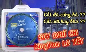 Lưỡi Cắt Gạch Đa Năng 150mm KingTom - Chuyên Cắt Đá Cứng Đá Hoa Cương Granite - Siêu Bén - Ngọt - Lâu Mòn