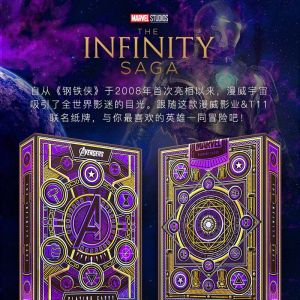 BICYCLE Bicycle Playing Cards T11 Avengers Alliance Marvel Card Iron Spiderman Rocky Thor