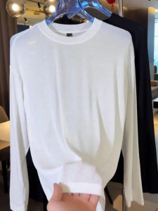 Áo Thun Chống Nắng Tay Dài Cỡ Lớn 300 Pound Áo Thun Nam Mùa Hè Nhẹ Rộng Rãi Ngoài Trời Áo Sơ Mi Lót Thường Ngày