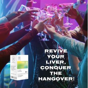 FIVE ELE LIVER GUARD -Relieve Hangover + Liver Detoxification + Help Destress-30Capsules