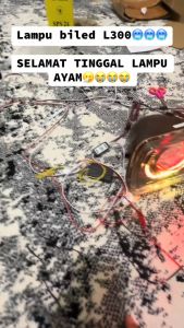 HEADLAMP LAMPU BILED L300 FULL RGB PNP TINGGAL PASANG
