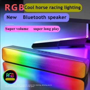 【CYT】E-1411 Bluetooth Speaker RGB /Bluetooth Speaker/Sound Bar/Computer Speaker/Phone