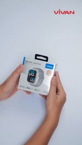 Vivan SmartWatch VWF18 Waterproof IP68 100+ Sport Mode Al Profesional Health Monitoring