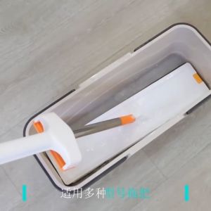 ⭐Malaysia Stock⭐43cm Multifunctional Household Cleaning Bucket Pail Rectangle Flat Mop Butterfly Mop FloorMat Cleaning Big Bucket Storage Bucket