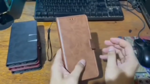 Case Dompet Untuk Infinix Hot 50 4G Flip Cover Leather Premium  Casing Sarung Buku Hp