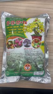 Phân Bón NPK Cao Cấp 17-17-17 + TE Giúp Cây Bung ChồiTrái Ngọt Hoa Lâu Tàn - Gói 1kg