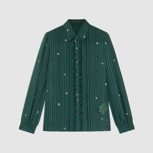 ICICLE | Silk Satin Long Sleeve Shirt