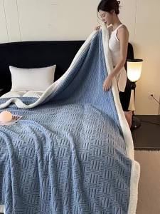 JIFANPAUL | Thickened Coral Fleece Winter Napping Blanket