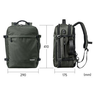 Sanwa Supply | New Waterproof Business Casual Commuter USB Backpack 15.6 Inch