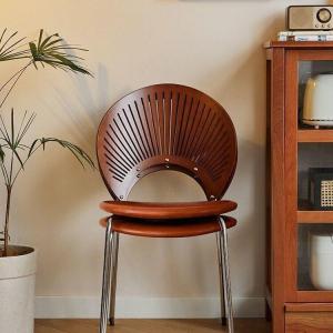 MOLORE | Modern Minimalist Luxury Retro Shell Back Dining Chair
